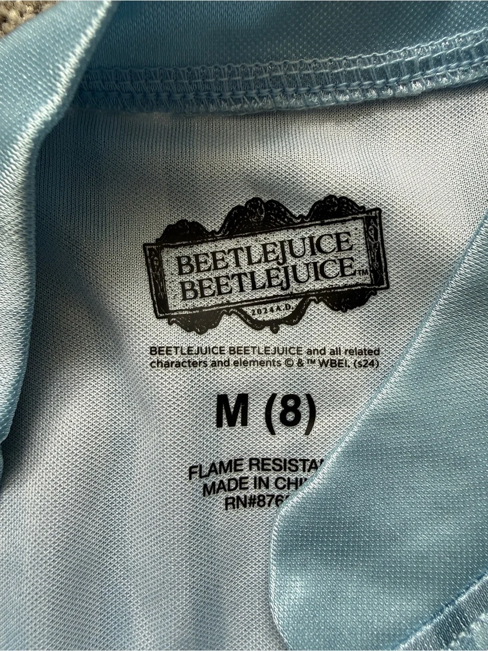 NEW!! Halloween Beetlejuice, Beetlejuice Beetlejuice! Size 8 & 6 nightgown